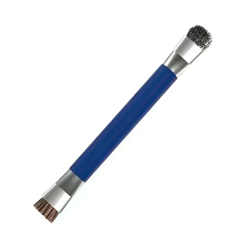 Brosse antistatique double tête ESD pour le nettoyage de circuits imprimés, de cartes mères de téléphone portable et d'ordinateur, et le soudage de puces CI 8
