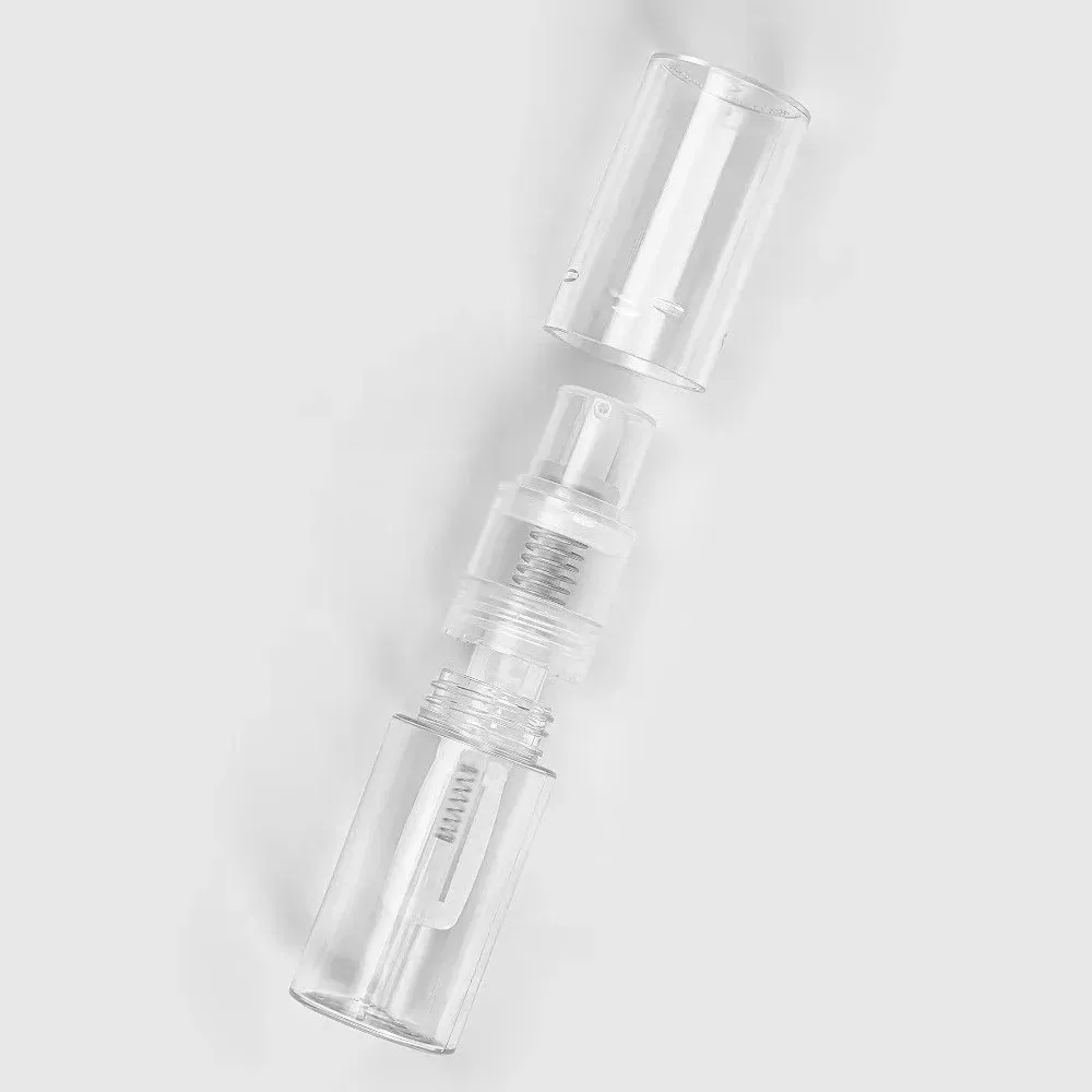 Bouteille vaporisateur pour salon de coiffure, flacon plastique transparent vide, pompe pulvérisateur rechargeable, brume nasale, accessoire de coiffure 5