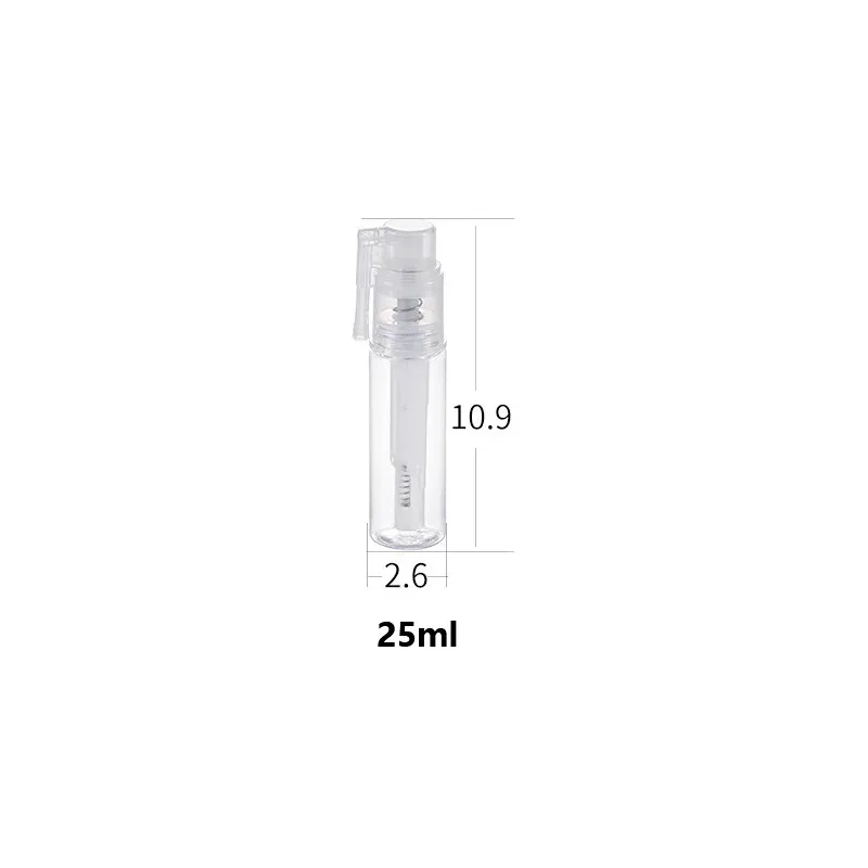 Bouteille vaporisateur pour salon de coiffure, flacon plastique transparent vide, pompe pulvérisateur rechargeable, brume nasale, accessoire de coiffure 10