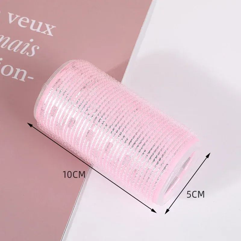 1-6 bigoudis auto-agrippants sans chaleur, rouleaux à boucle pour volume, outils de coiffure DIY 28