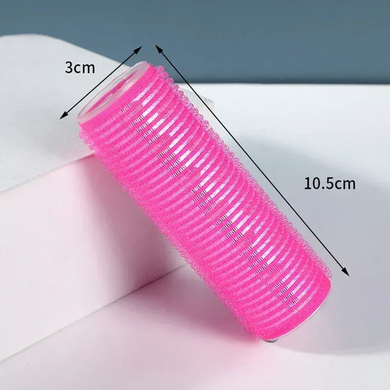 1-6 bigoudis auto-agrippants sans chaleur, rouleaux à boucle pour volume, outils de coiffure DIY 22