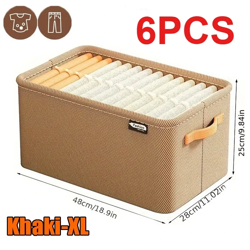 Organisateur de vêtements épais pour armoire, rangement pour pantalons et pulls, tiroirs, boîte de rangement pour jeans, garde-robe 13