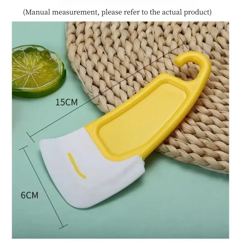 Spatule de nettoyage en silicone à lame souple pour cuisine, idéale pour casseroles, poêles et vaisselle 6