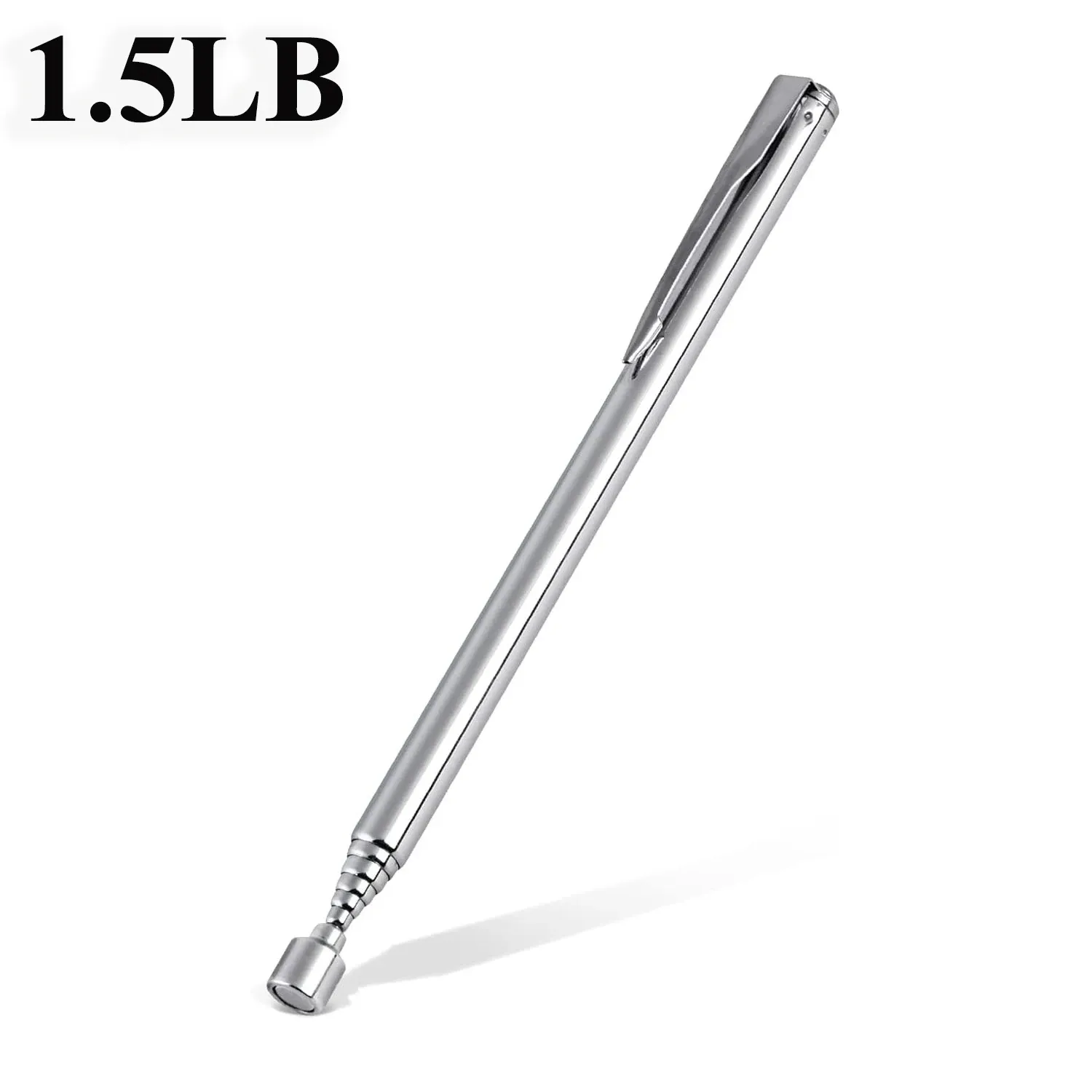 Outil de ramassage magnétique télescopique portable en acier inoxydable 12