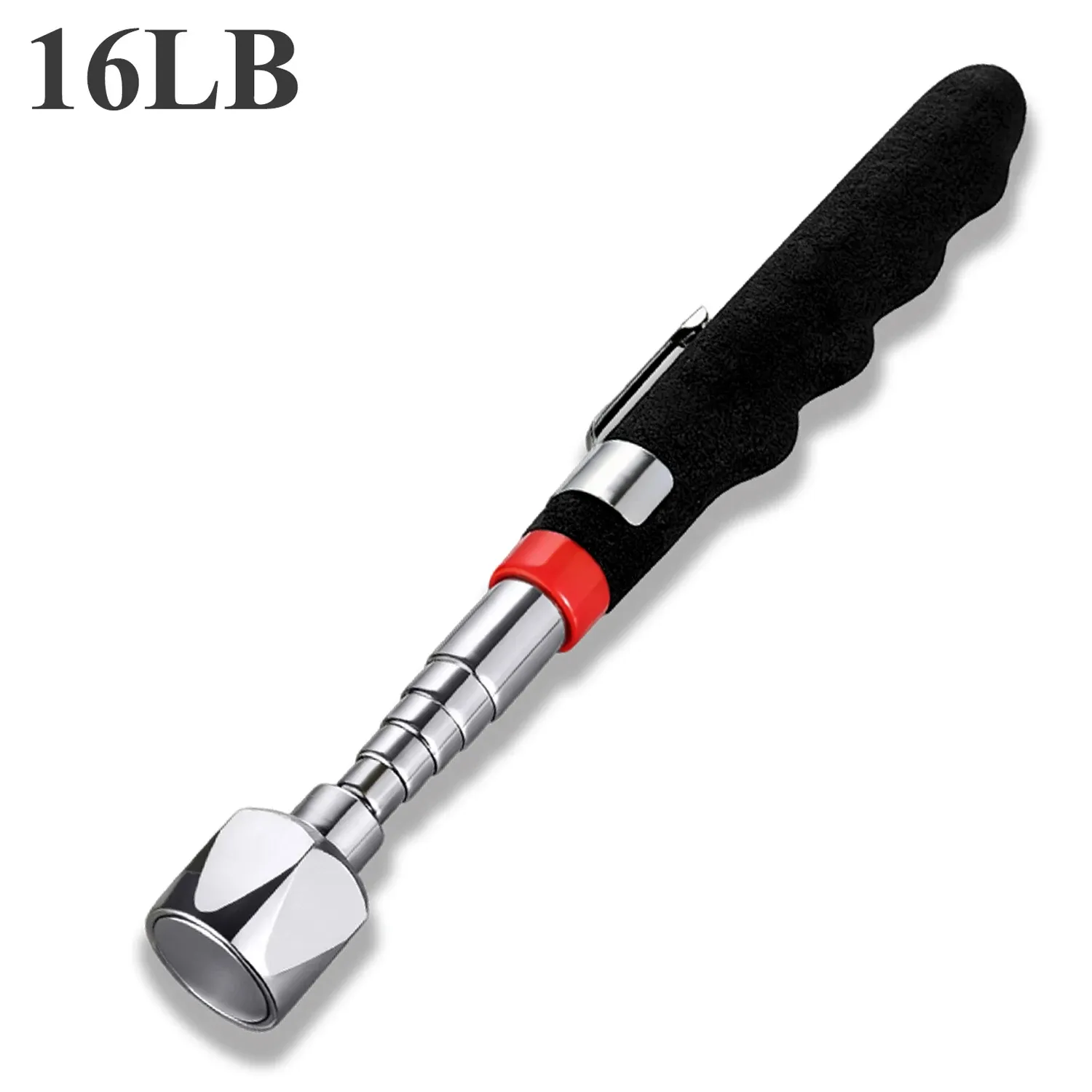 Outil de ramassage magnétique télescopique portable en acier inoxydable 7