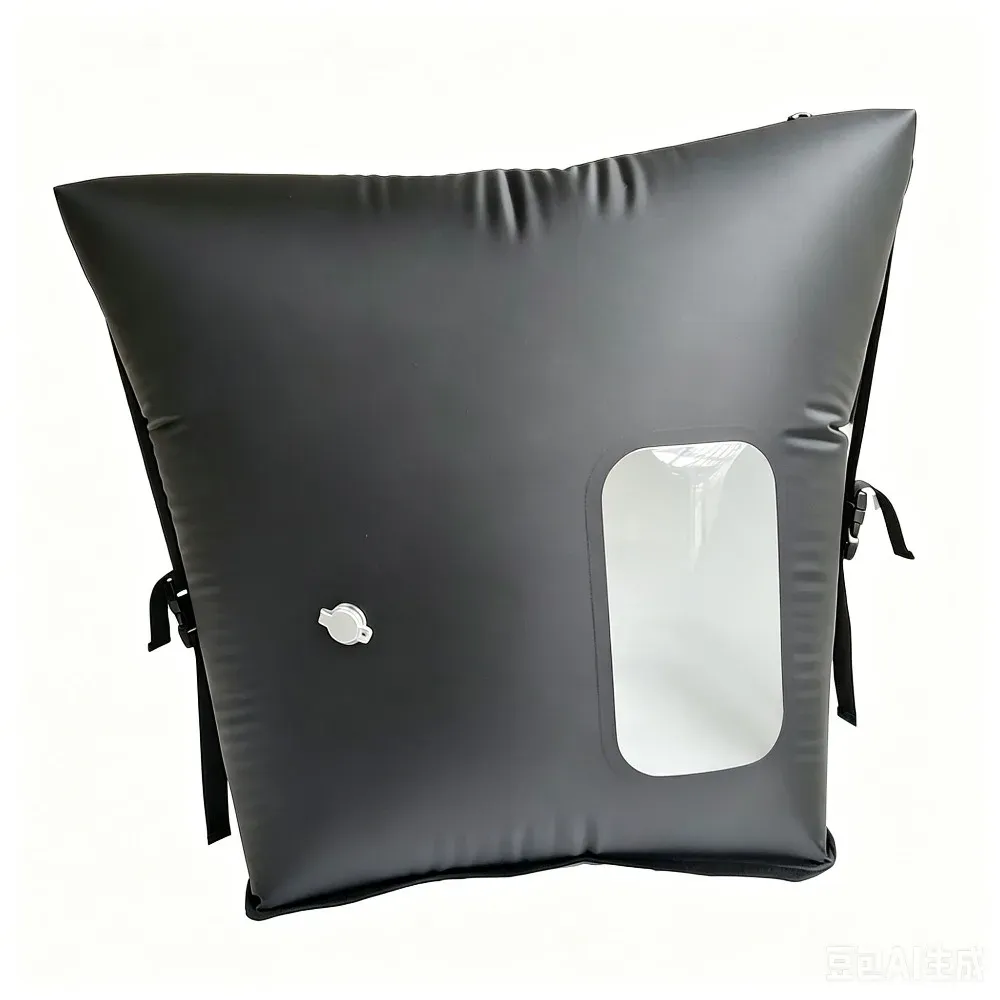 Sac de compression sous vide, mise en situation