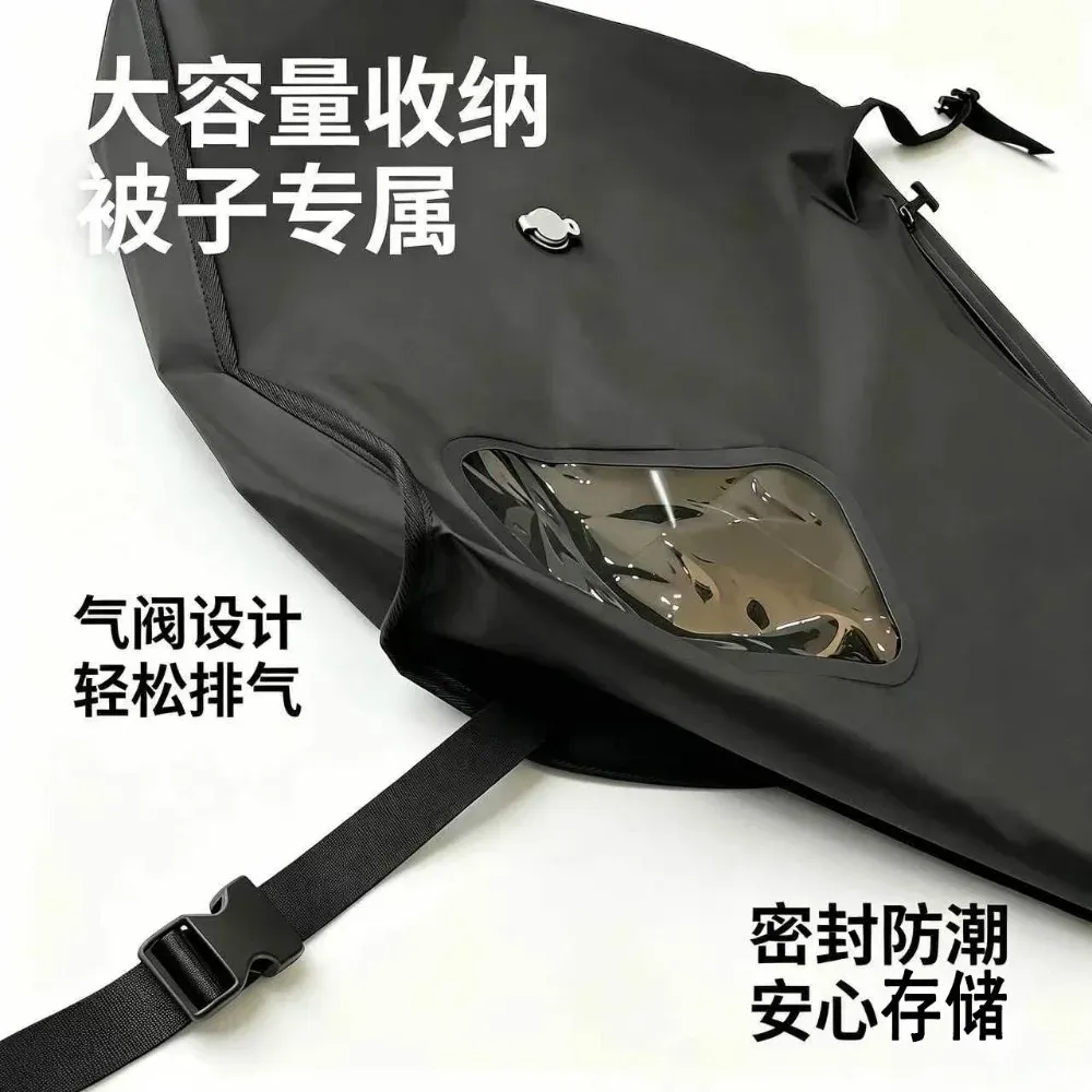 Sac de compression sous vide, ouverture
