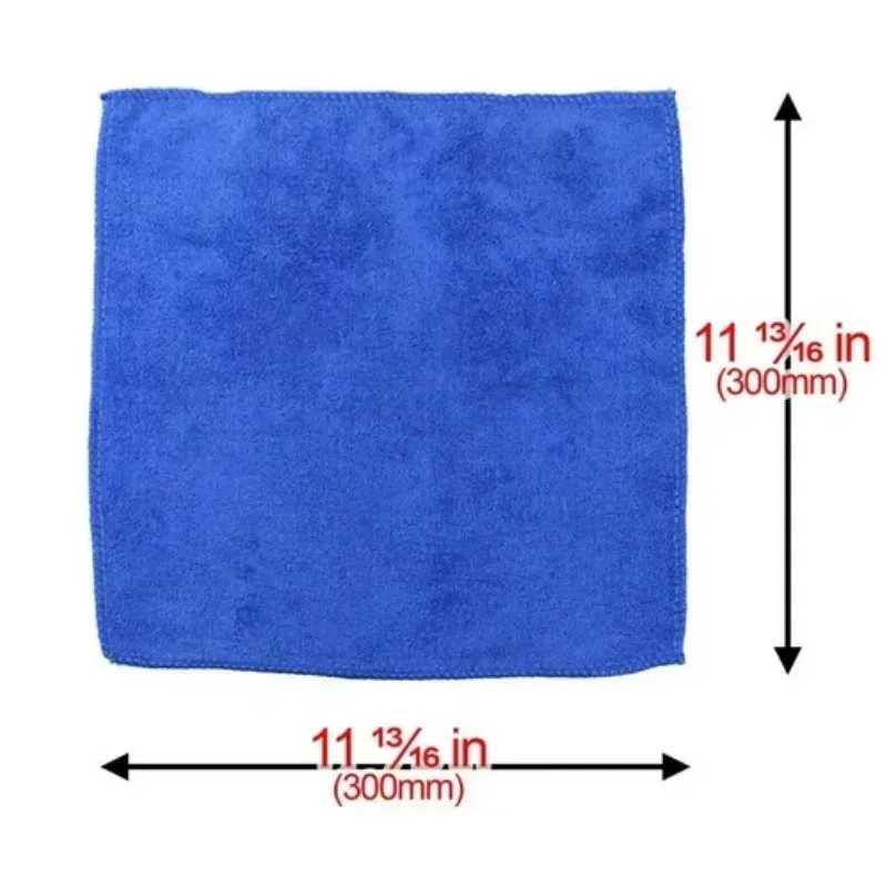 Chiffon de nettoyage automobile en microfibre, serviette de séchage et de lavage pour voiture 6