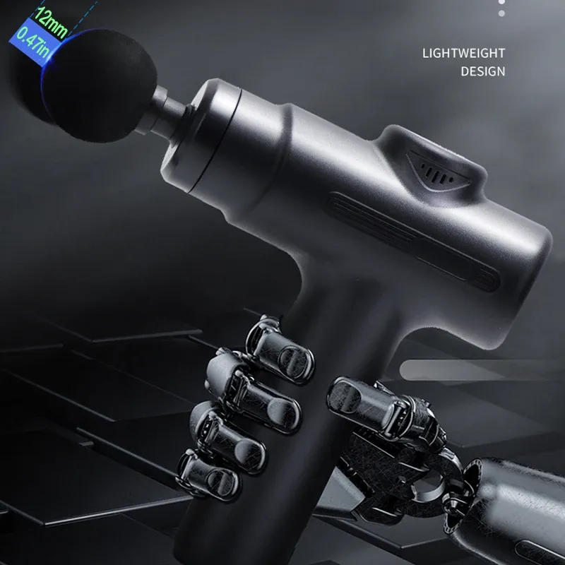 Pistolet de massage en contexte de vie quotidienne