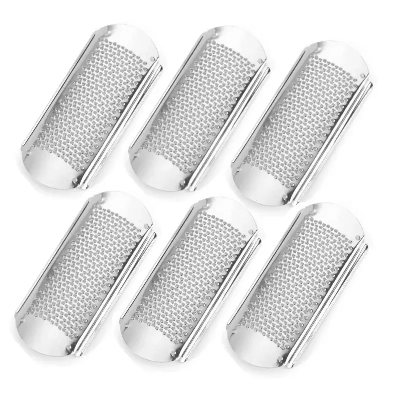 Lime à pied 6 pièces pour l'élimination des callosités et des peaux mortes, kit de pédicure à domicile 8