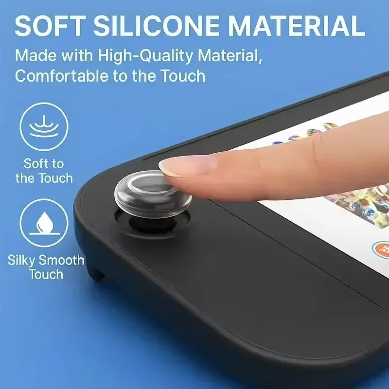Capuchon de joystick en silicone pour manette Nintendo Switch 2 (NS2), protection antidérapante 5