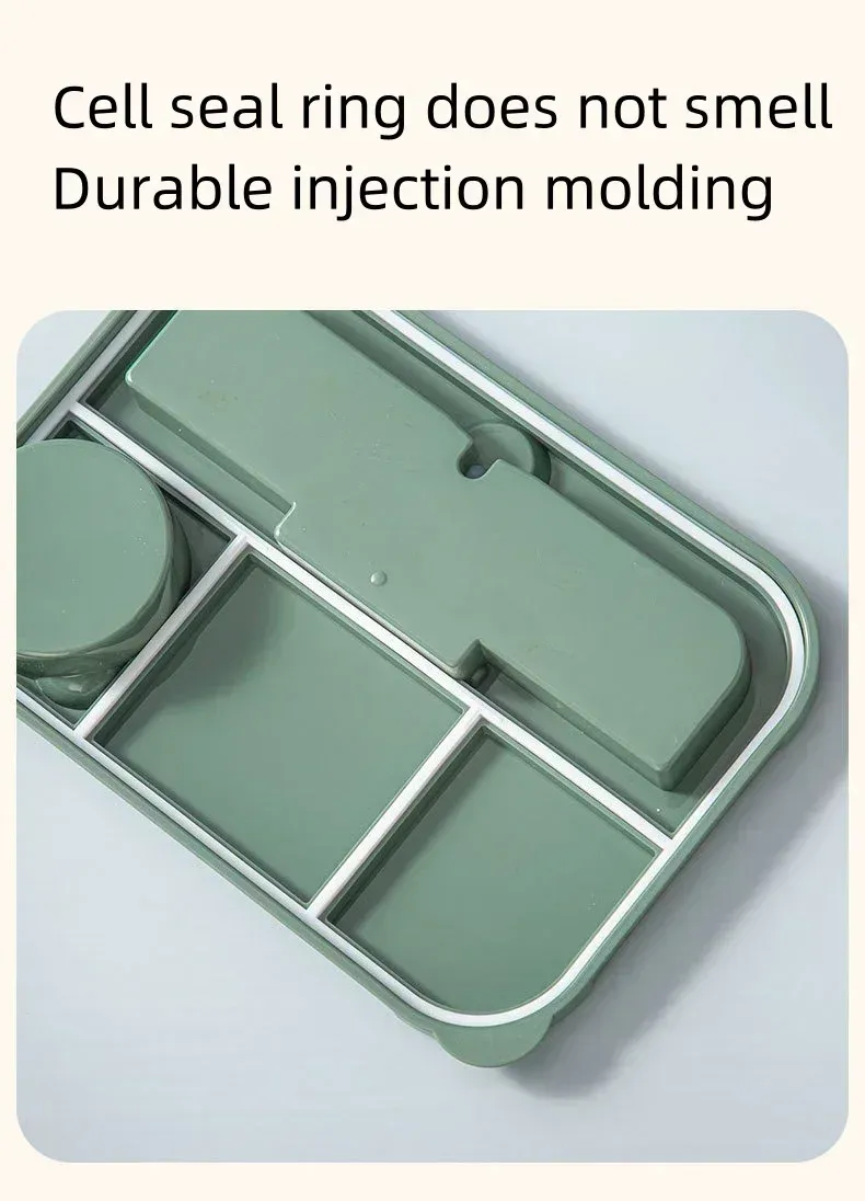 Boîte à déjeuner Bento avec couverts