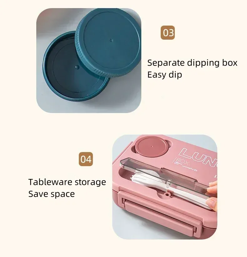 Boîte à déjeuner Bento finition