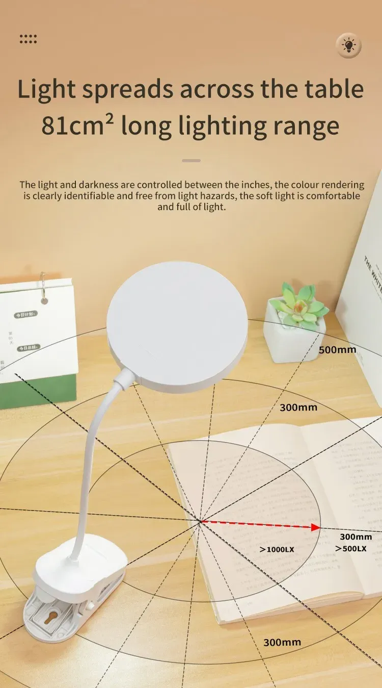Lampe de table compacte et polyvalente
