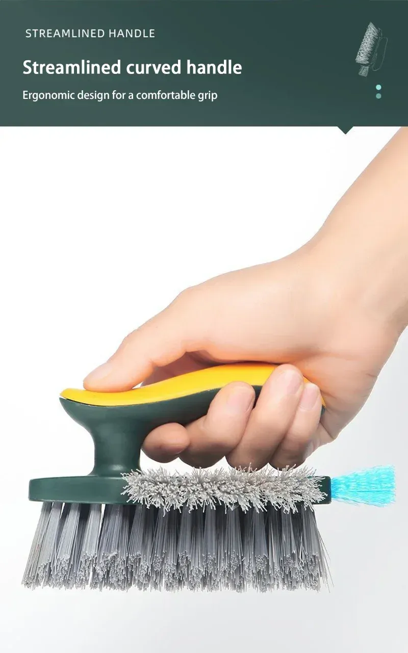 Brosse 4 en 1 sous différents angles