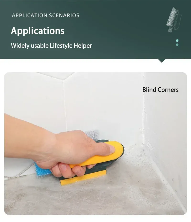 Nettoyage des sols avec la brosse