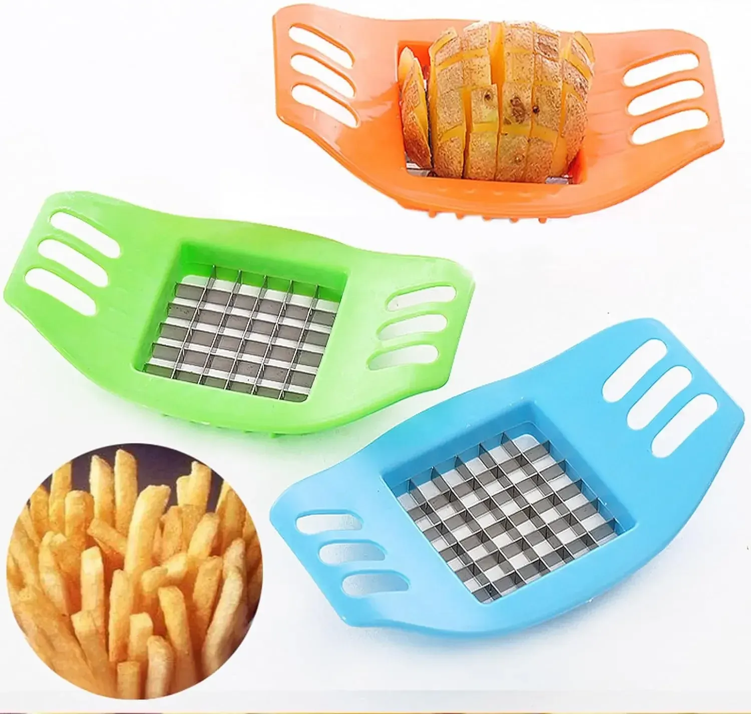 Coupe-frites multifonctionnel vue de face