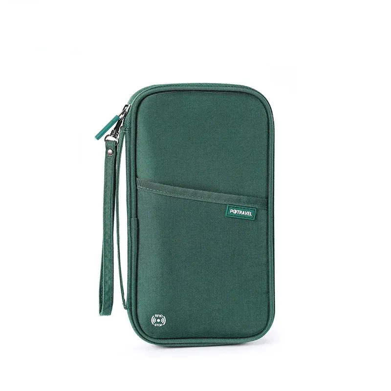 Porte-passeport de voyage familial étanche, organisateur de documents 9