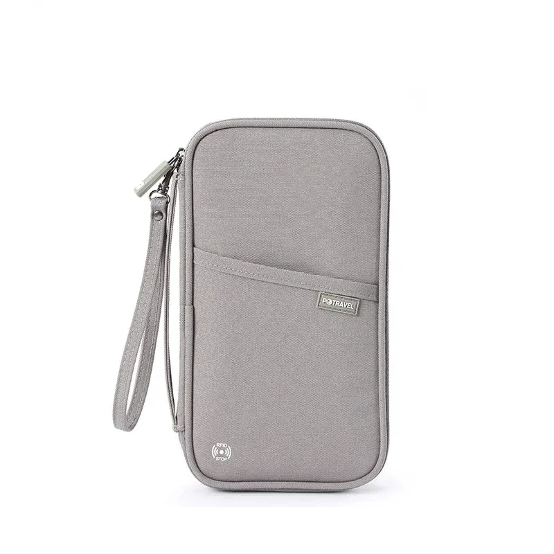 Porte-passeport de voyage familial étanche, organisateur de documents 10