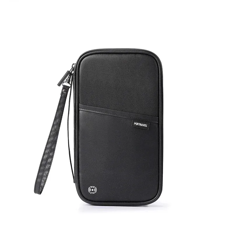 Porte-passeport de voyage familial étanche, organisateur de documents 7