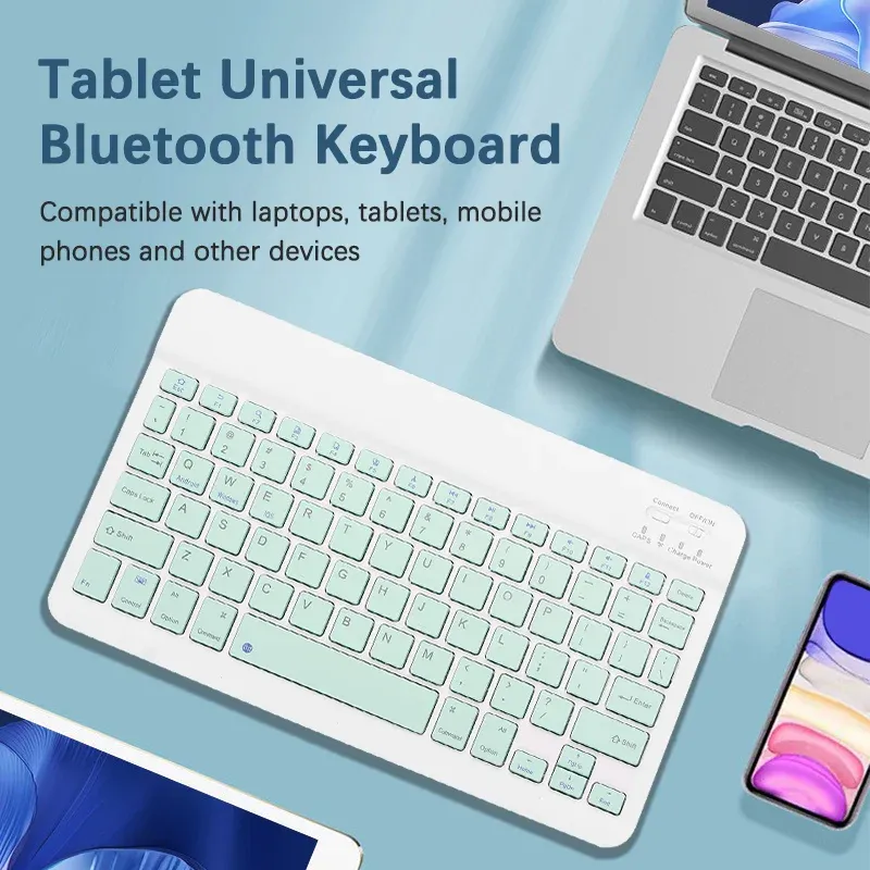 Clavier sans fil pour iPad en situation d'utilisation