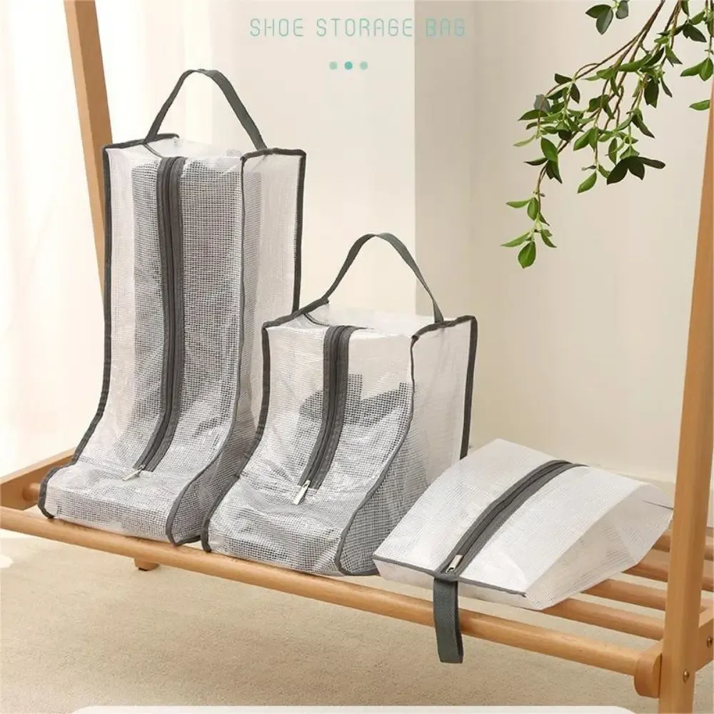 Sac de rangement pour chaussures pliable et portable, imperméable, idéal pour les bottes et les voyages - Image 1
