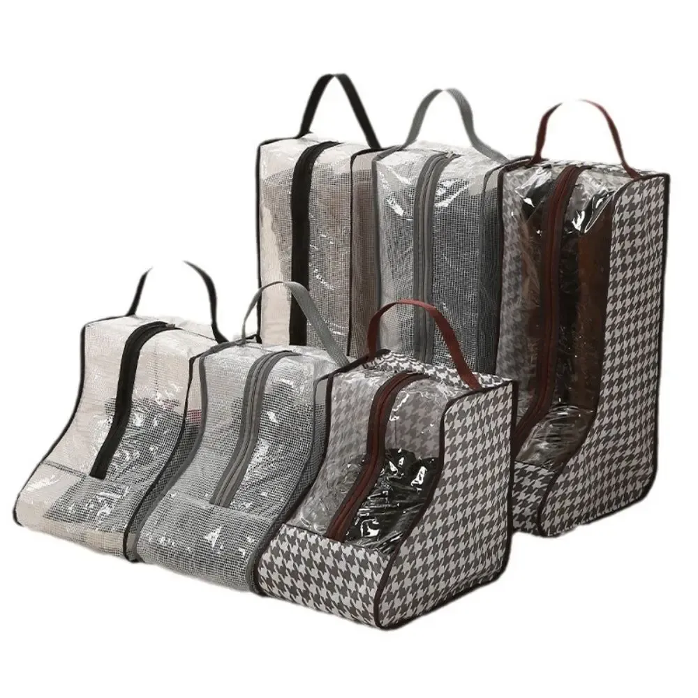 Sac de rangement pour chaussures pliable et portable, imperméable, idéal pour les bottes et les voyages 6