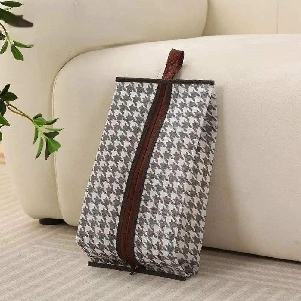 Sac de rangement de chaussures détail du tissu