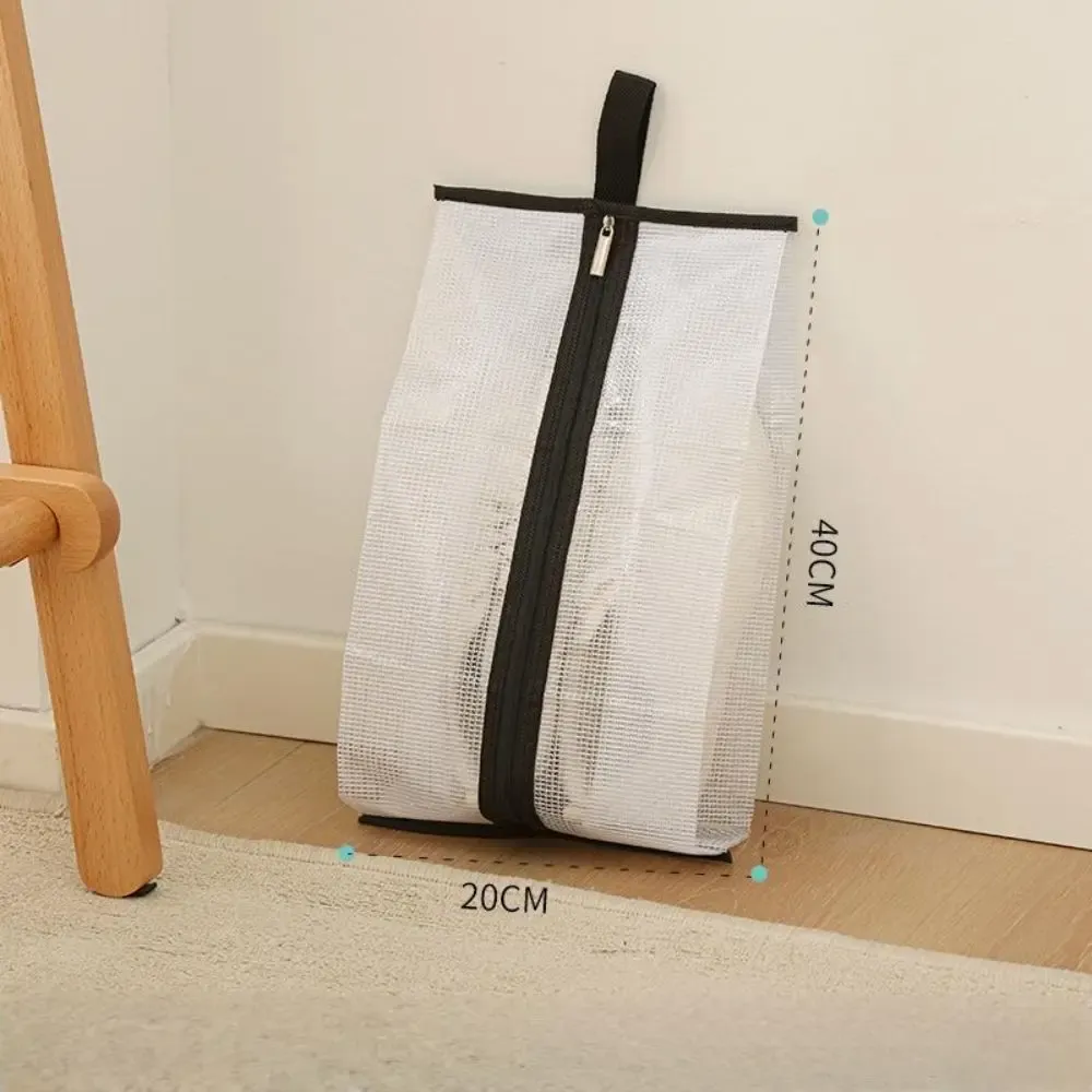 Sac de rangement pour chaussures pliable et portable, imperméable, idéal pour les bottes et les voyages 10