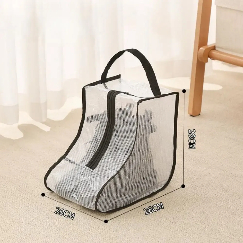 Sac de rangement pour chaussures pliable et portable, imperméable, idéal pour les bottes et les voyages 8