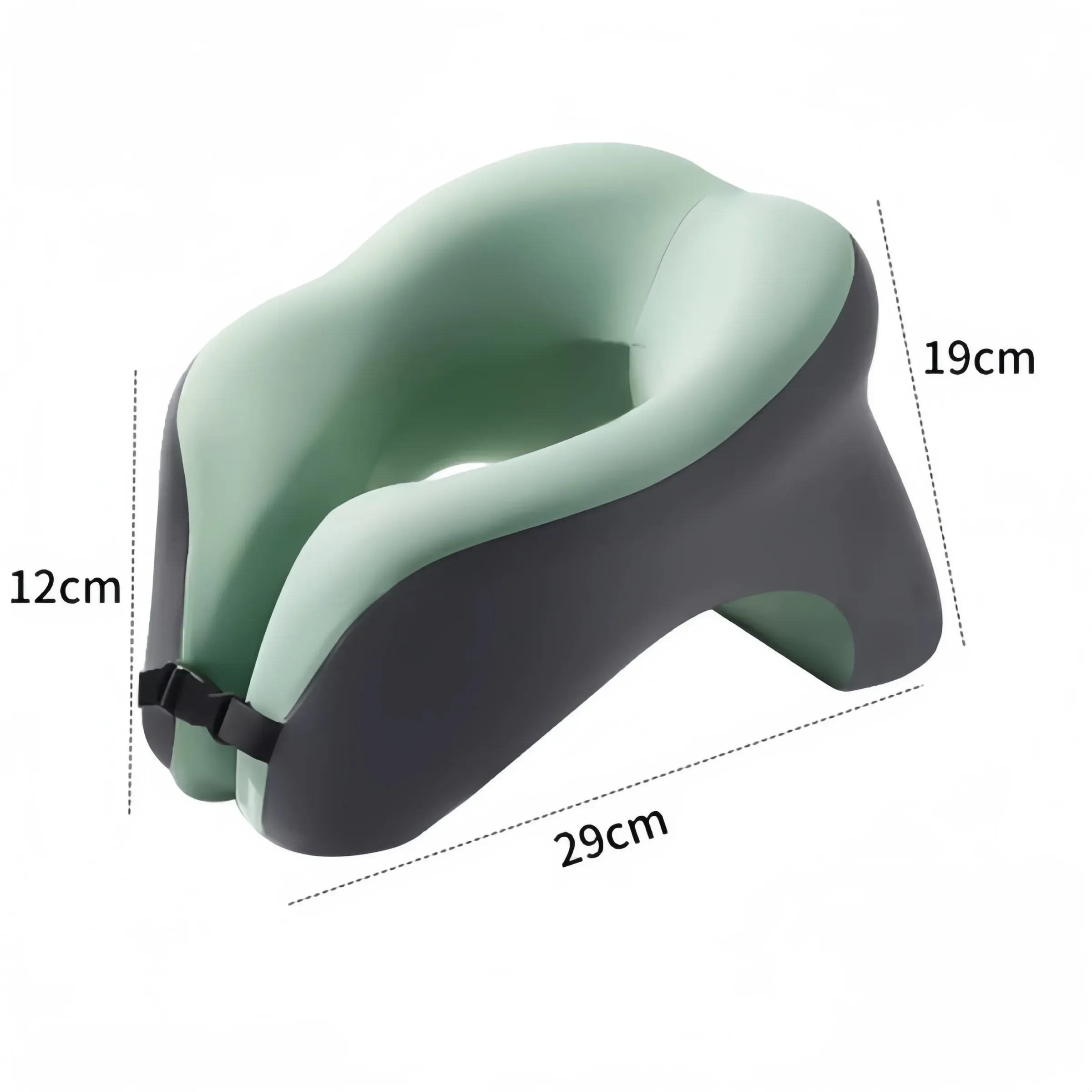 Oreiller de voyage en forme de U en mousse à mémoire de forme, soutien ergonomique pour la tête et la nuque, idéal pour l'avion, la voiture et le bureau 6