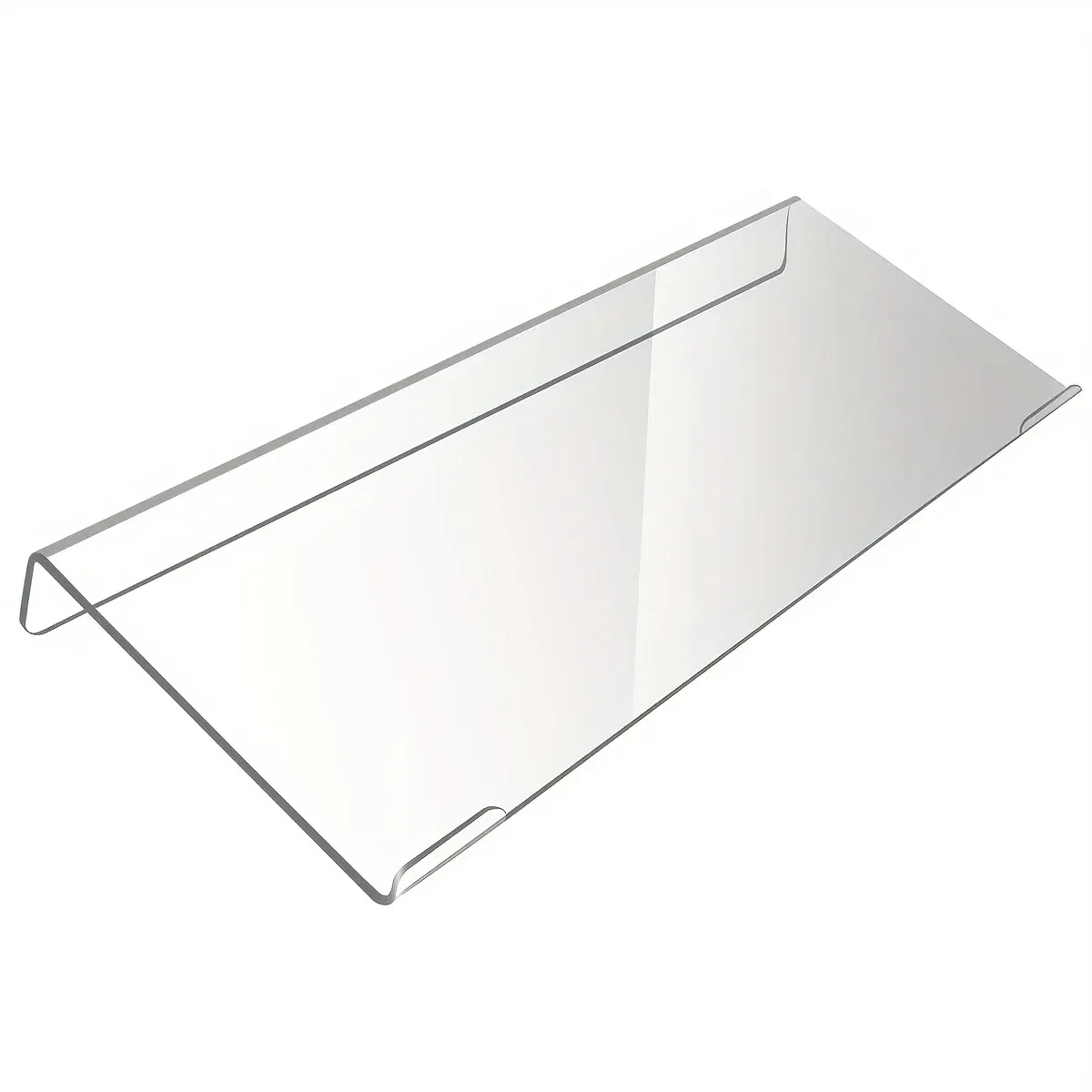 Support en acrylique dans un environnement de bureau