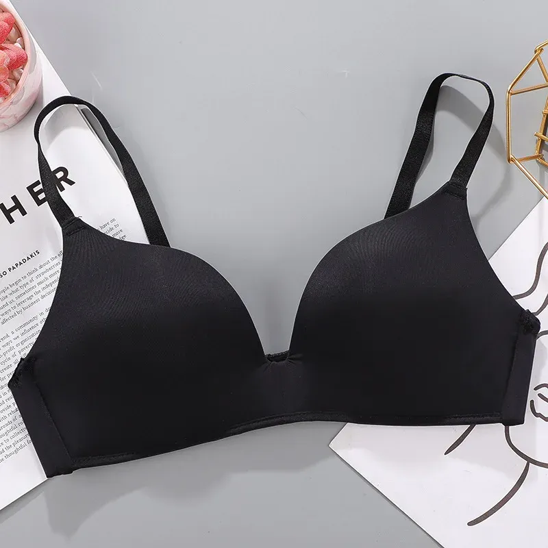 Soutien-gorge sans couture sans armatures push-up pour femme, respirant et ultra-fin, disponible en 10 coloris 11