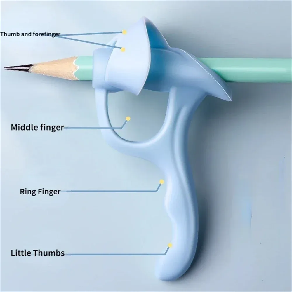 Porte-stylo ergonomique en gros plan