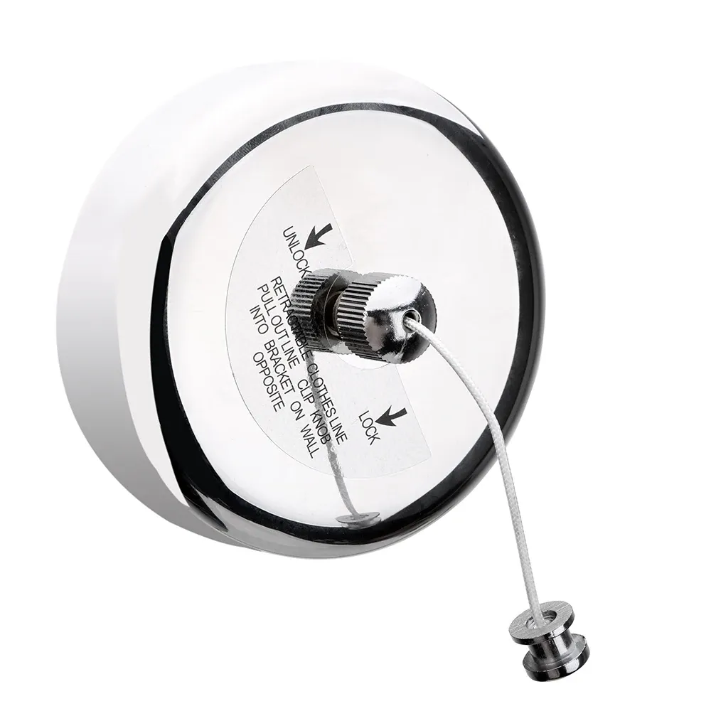 Corde à linge rétractable en acier inoxydable 5