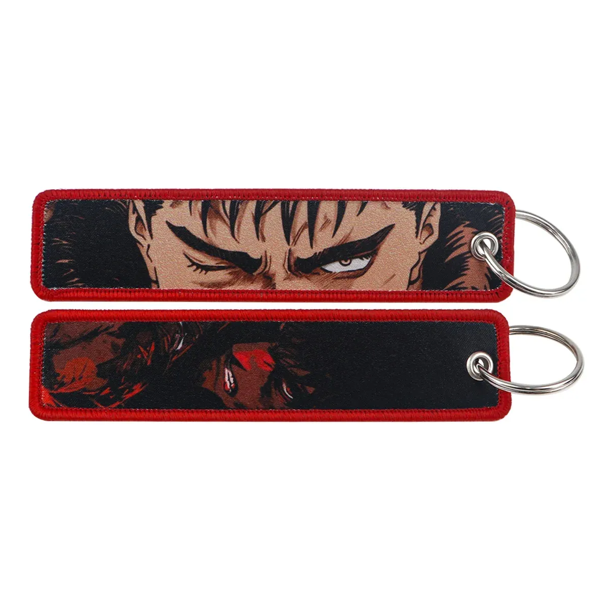 Porte-clés brodé Gojo Satoru, style manga et anime, pour moto et voiture 34