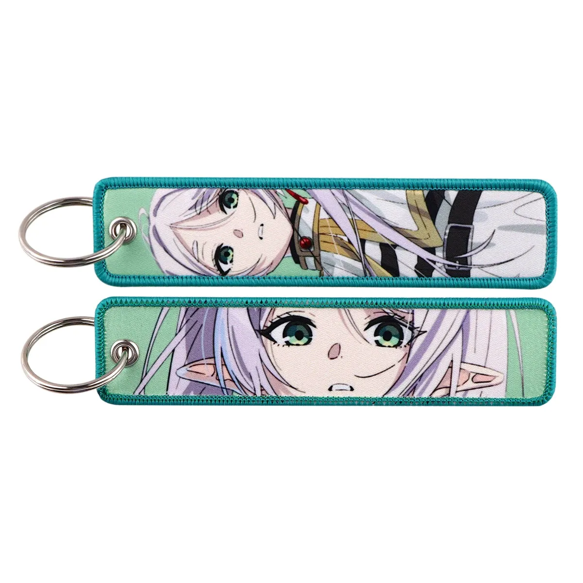 Porte-clés brodé Gojo Satoru, style manga et anime, pour moto et voiture 33