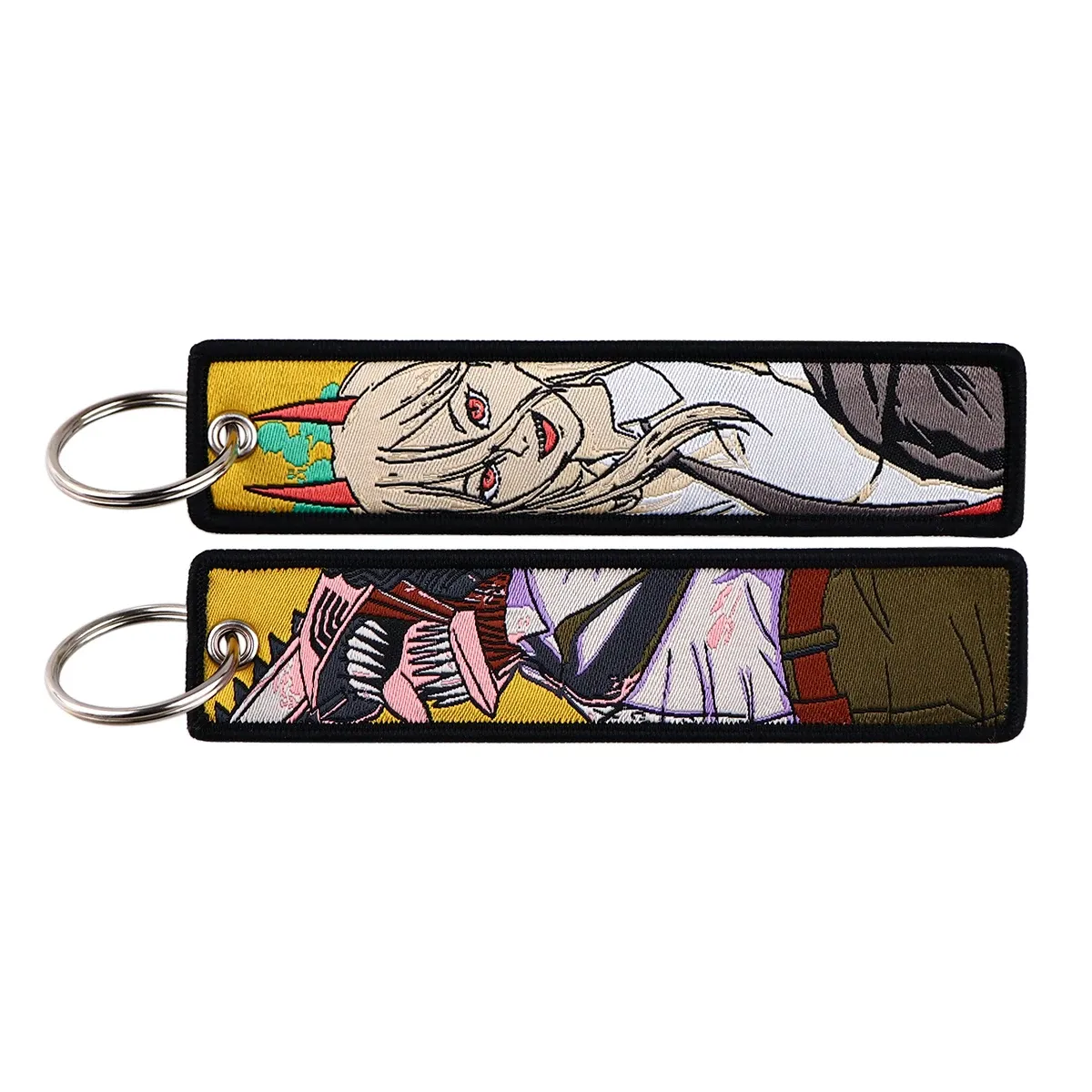 Porte-clés brodé Gojo Satoru, style manga et anime, pour moto et voiture 61