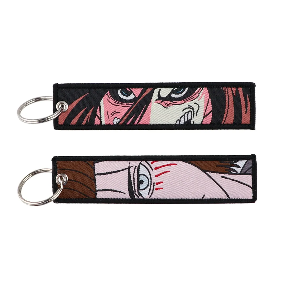 Porte-clés brodé Gojo Satoru, style manga et anime, pour moto et voiture 60