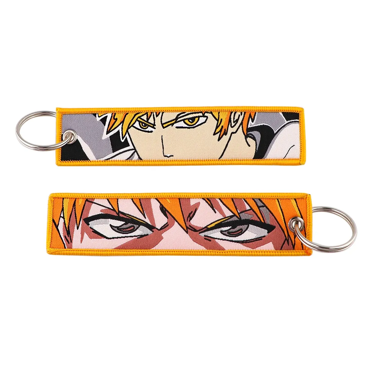 Porte-clés brodé Gojo Satoru, style manga et anime, pour moto et voiture 51