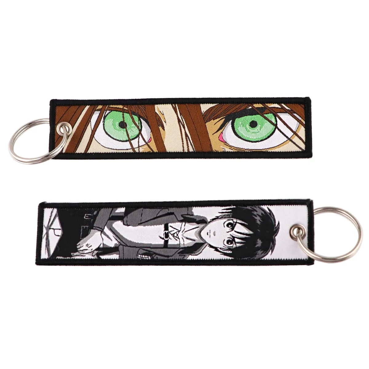 Porte-clés brodé Gojo Satoru, style manga et anime, pour moto et voiture 42