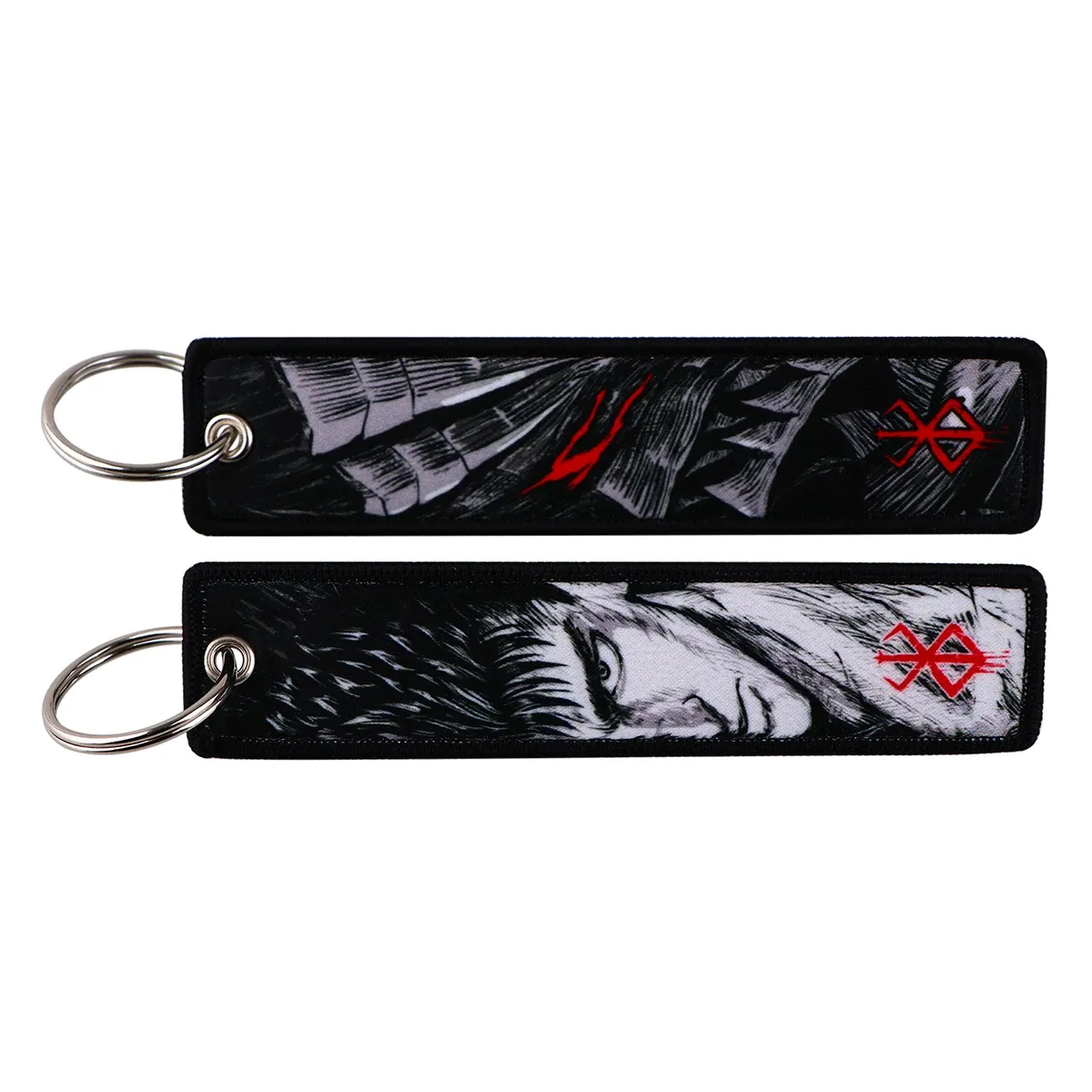 Porte-clés brodé Gojo Satoru, style manga et anime, pour moto et voiture 87