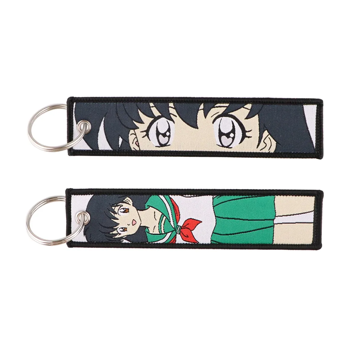 Porte-clés brodé Gojo Satoru, style manga et anime, pour moto et voiture 82