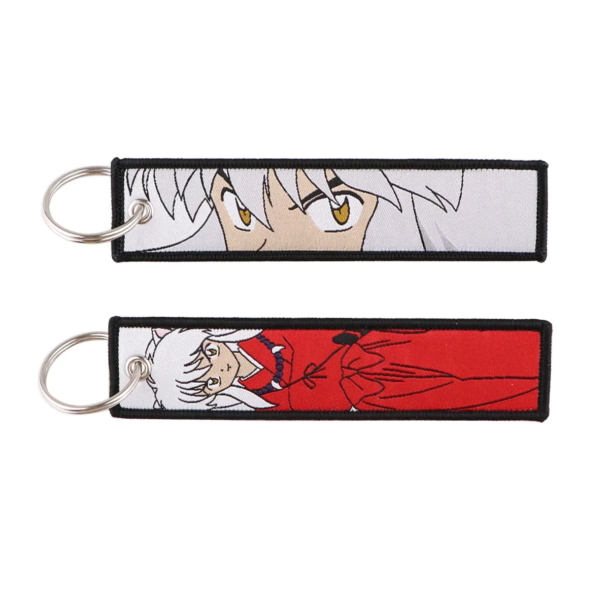 Porte-clés brodé Gojo Satoru, style manga et anime, pour moto et voiture 81