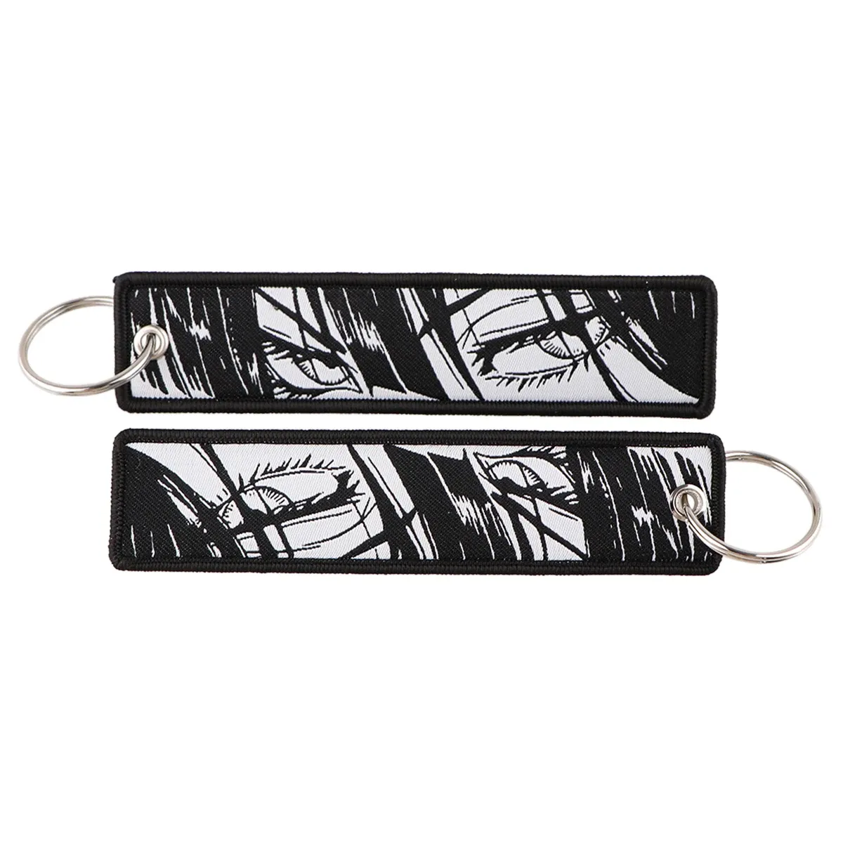 Porte-clés brodé Gojo Satoru, style manga et anime, pour moto et voiture 85