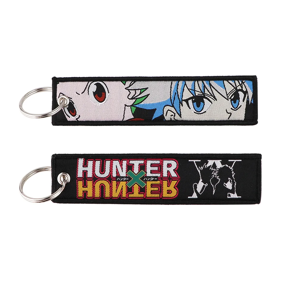 Porte-clés brodé Gojo Satoru, style manga et anime, pour moto et voiture 69