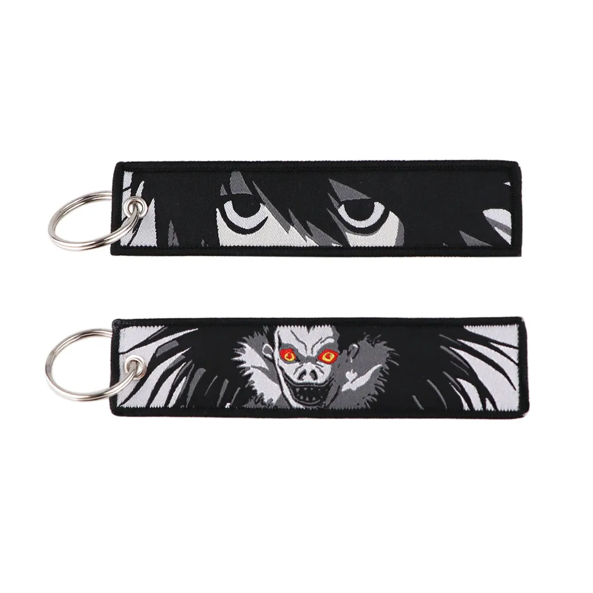 Porte-clés brodé Gojo Satoru, style manga et anime, pour moto et voiture 68
