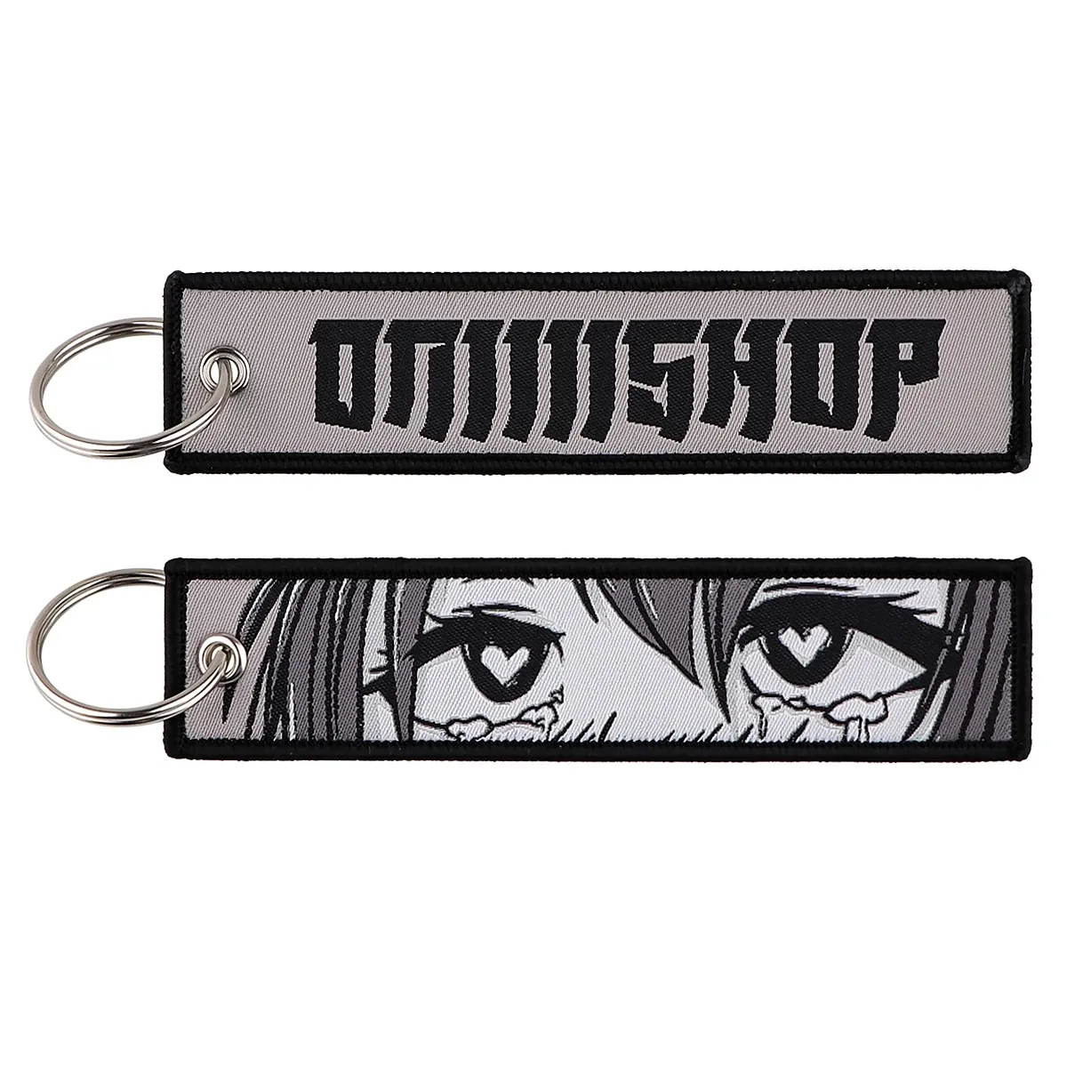 Porte-clés brodé Gojo Satoru, style manga et anime, pour moto et voiture 31