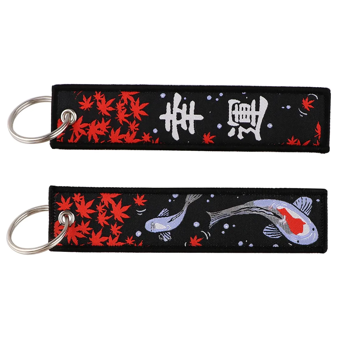 Porte-clés brodé Gojo Satoru, style manga et anime, pour moto et voiture 19