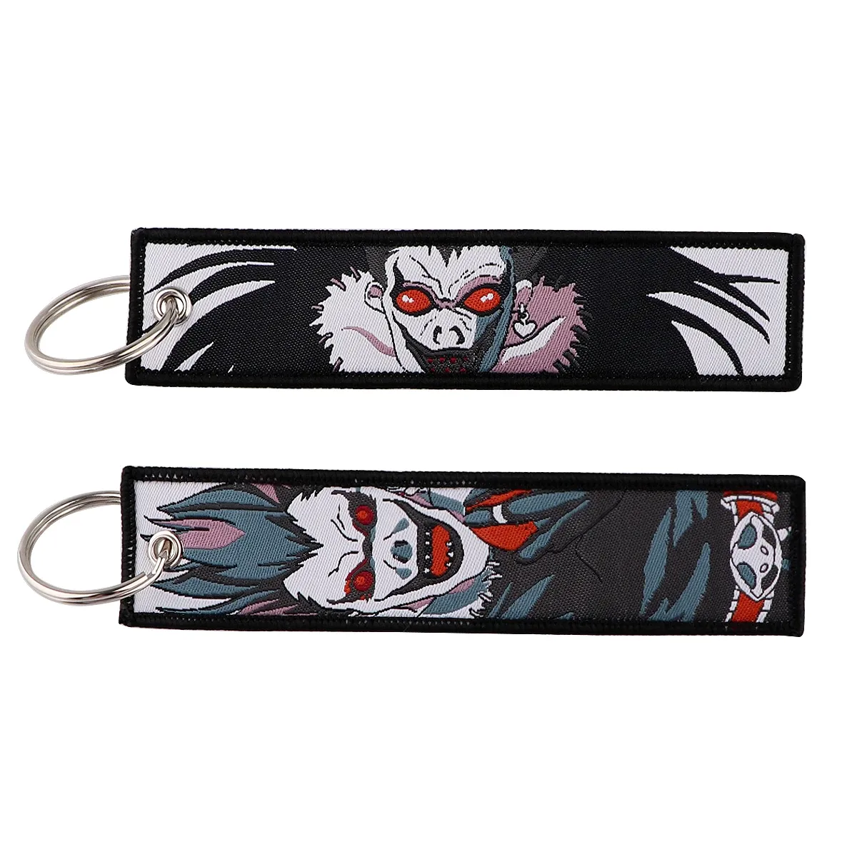 Porte-clés brodé Gojo Satoru, style manga et anime, pour moto et voiture 24
